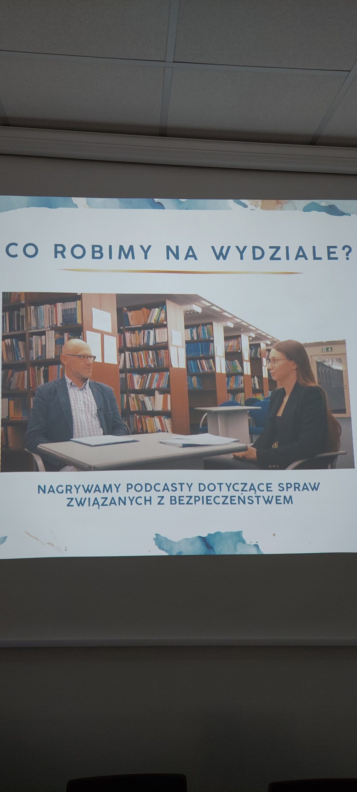 prezentacja promująca Wydział Prawa i Bezpieczeństwa
