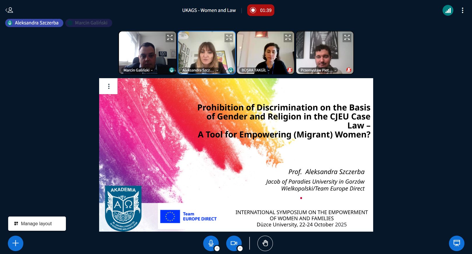 Międzynarodowa konferencja naukowa „International Symposium on the Empowerment Women and Families”