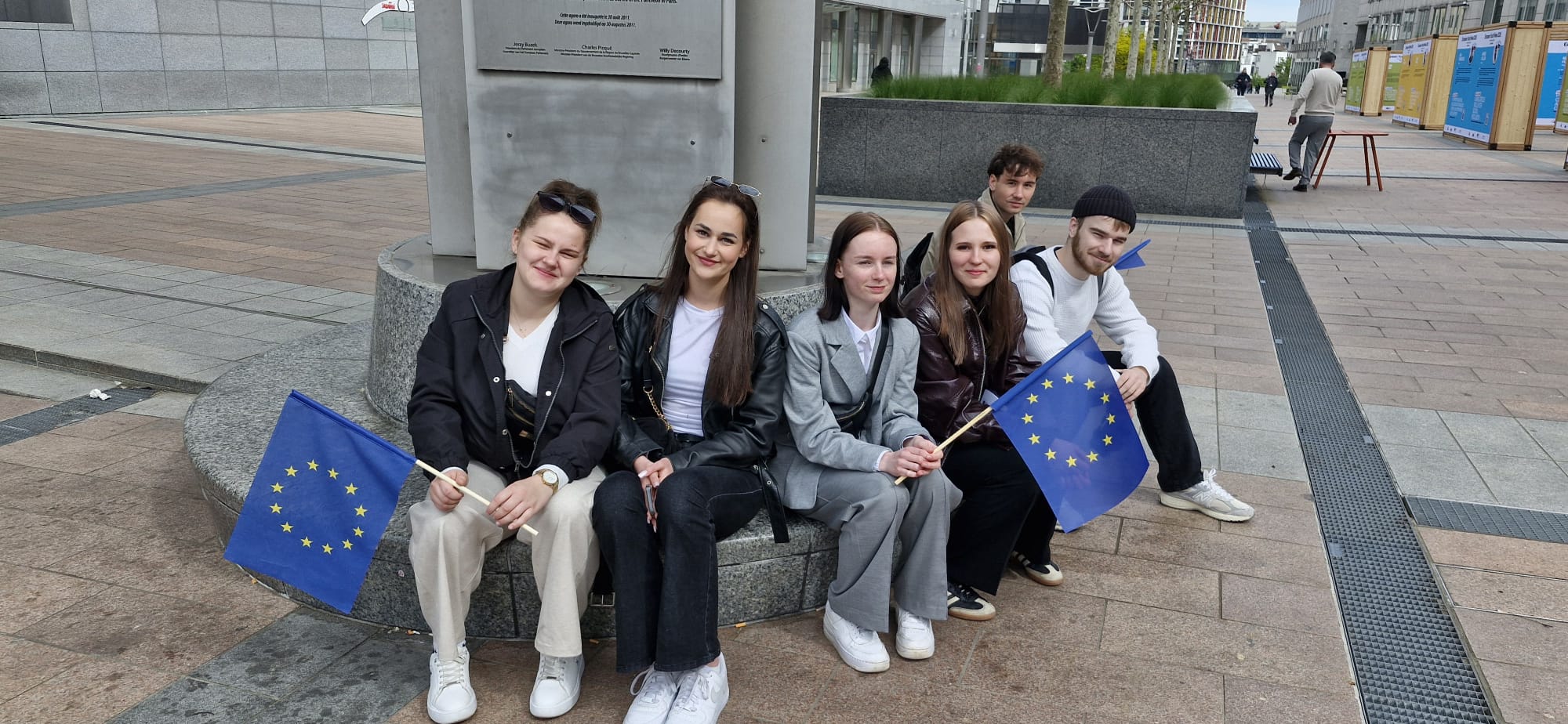 Uczestnicy wizyty studyjnej Bruksela