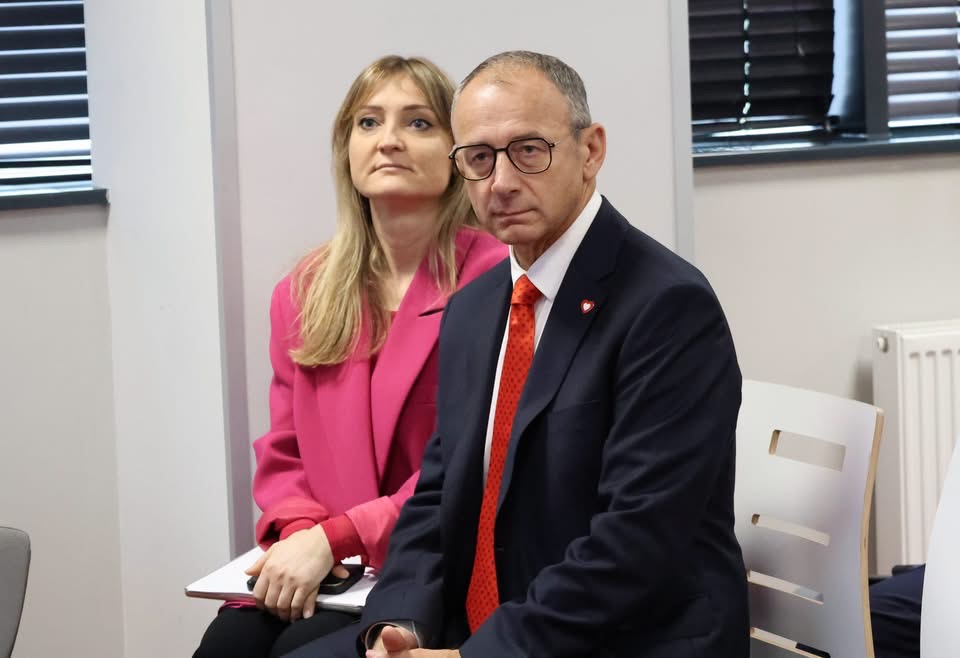 prof. AJP dr hab. Aleksandra Szczerba, Wojewoda Lubuski Marek Cebula